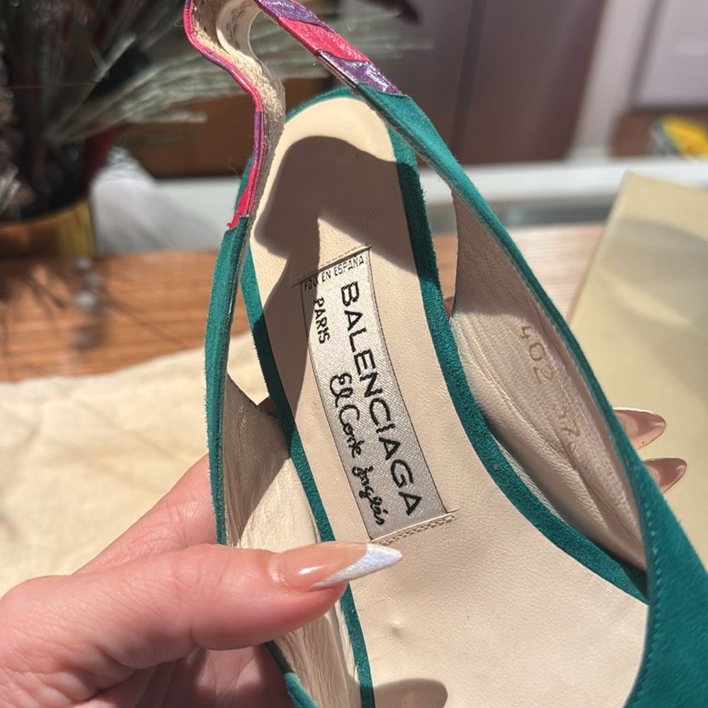 Balenciaga Pumps 1940s vintage - Picture 3 of 7